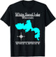 White Sand Lake, Wisconsin T-Shirt - T-Shirt | Black