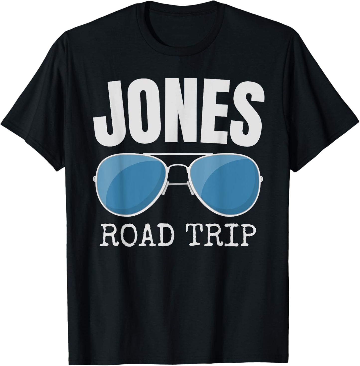 Jones Family Road Trip Aviator Retro Sunglasses T-Shirt - T-Shirt | Black
