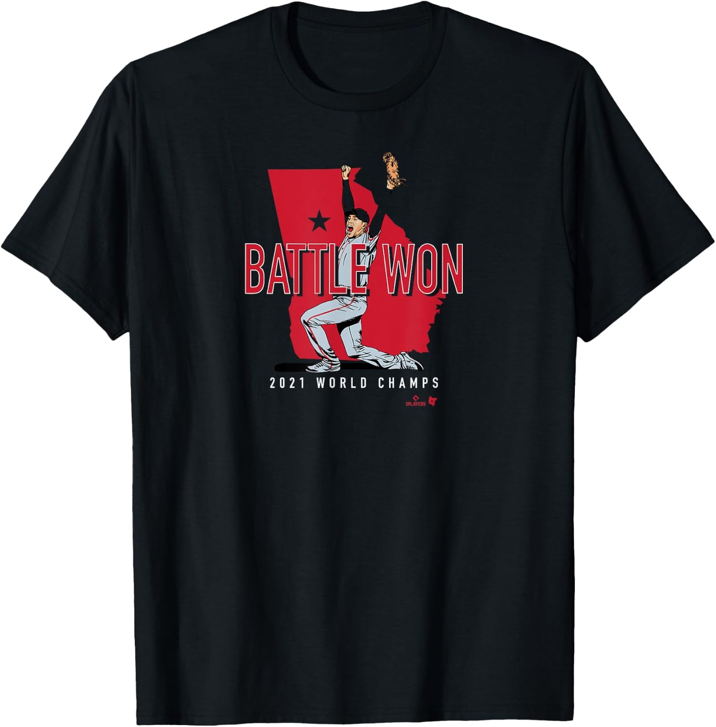 Officially Licensed Freeman - Freddie Freeman: Battle Won T-Shirt - T-Shirt | Black