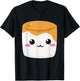 Kawaii Halloween Group Costume S'mores Caramel Marshmallow T-Shirt - T-Shirt | Black