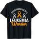 Proud Daughter Of A Leukemia Warrior Awareness T-Shirt - T-Shirt | Black