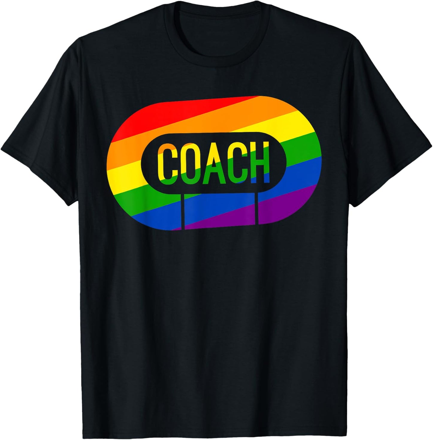 Derby Coach Pride T-Shirt - T-Shirt | Black