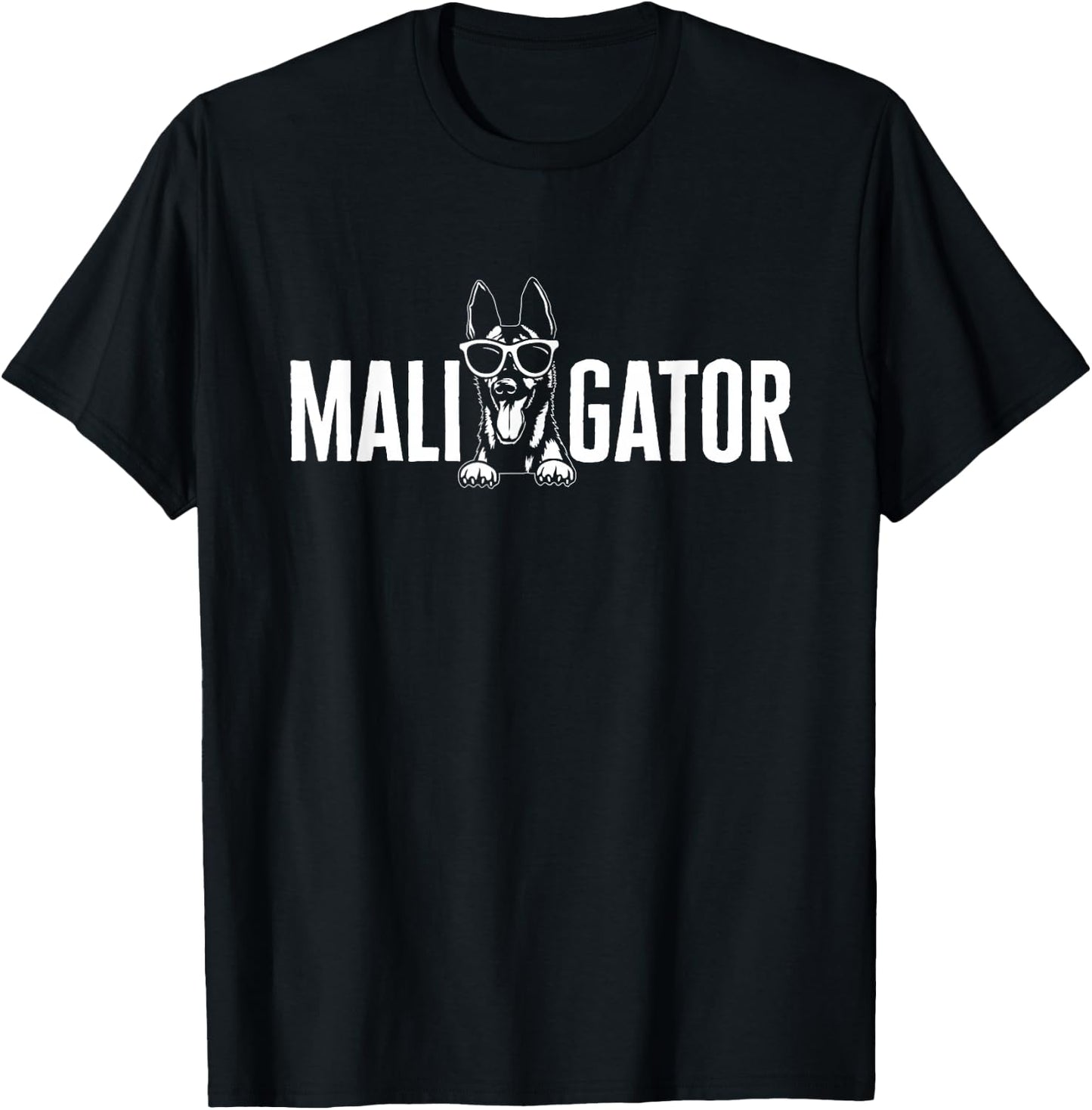 Belgian Malinois Cool Maligator Belgian Shepherd Malinois T-Shirt - T-Shirt | Black