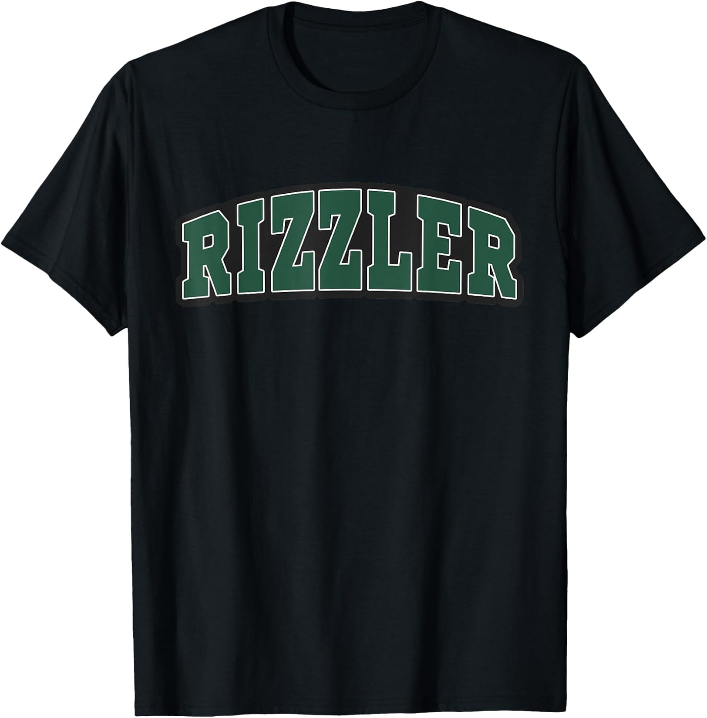 W Rizz Rizzler Funny Meme Quote T-Shirt - T-Shirt | Black