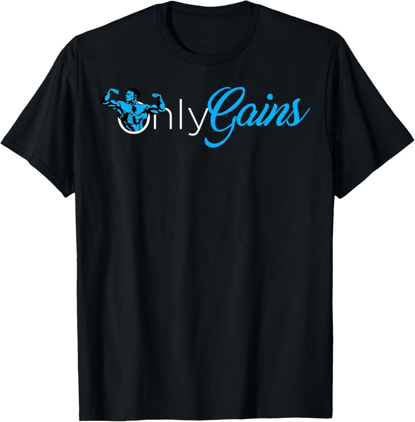 Only Gains T-Shirt - T-Shirt | Black