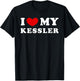 I Love My Kessler, I Heart My Kessler T-Shirt - T-Shirt | Black