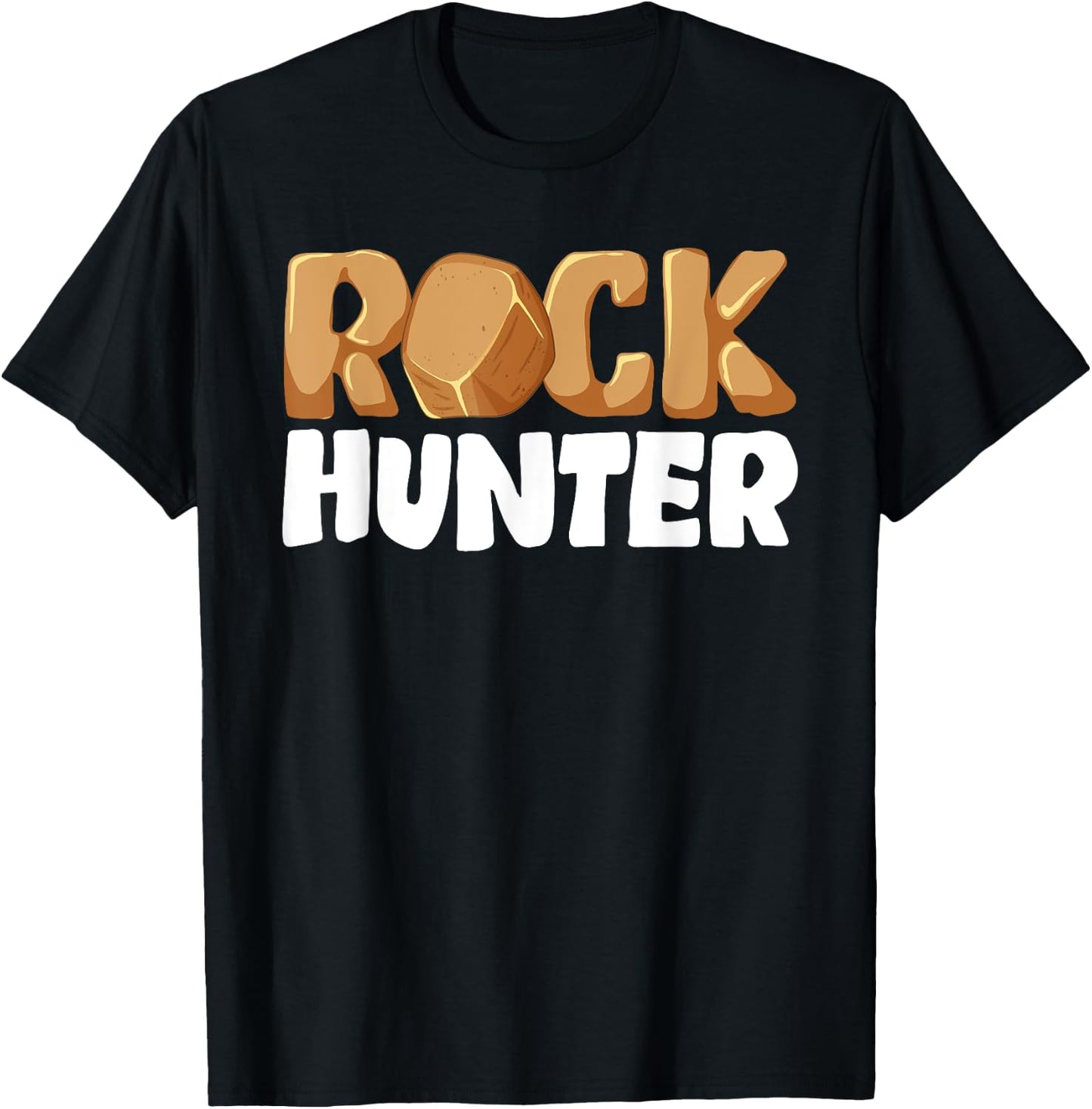 Cool Rock Hunter Geology Art Women Rockhounding Rock T-Shirt - T-Shirt | Black