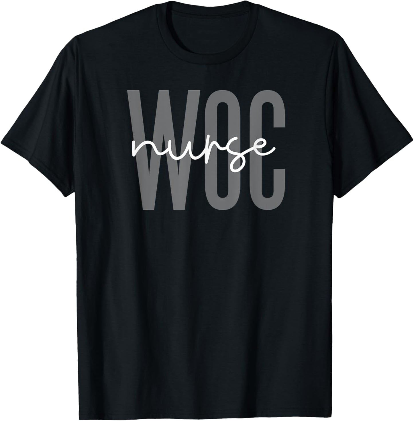 WOC Nurse T-Shirt - T-Shirt | Black