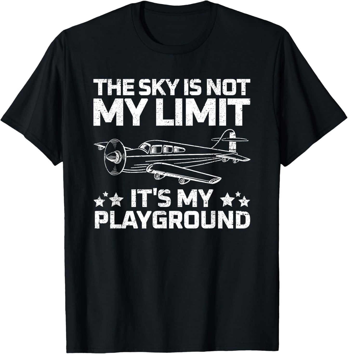 Best Airplane Women Aviation Airplanes Plane Pilot T-Shirt - T-Shirt | Black