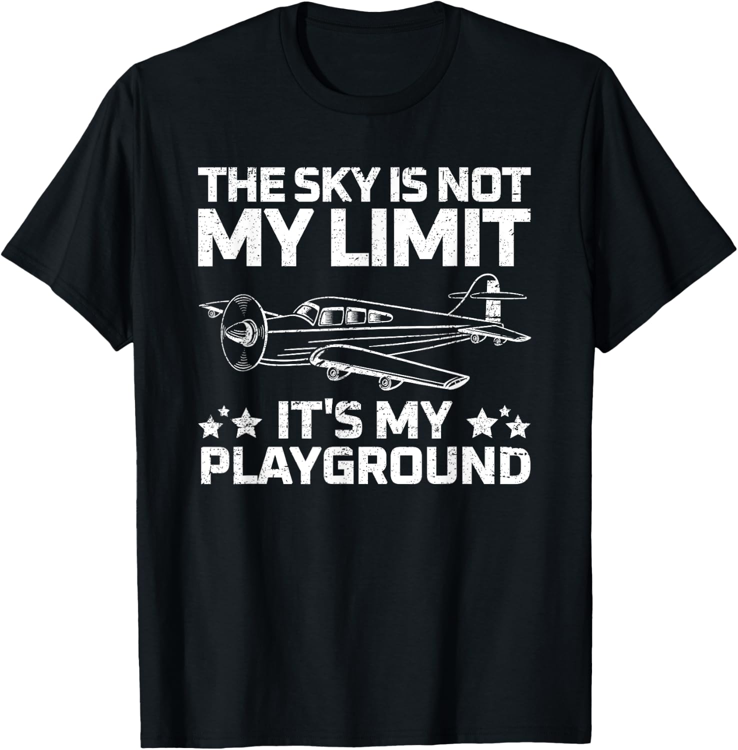 Best Airplane Women Aviation Airplanes Plane Pilot T-Shirt - T-Shirt | Black
