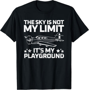Best Airplane Women Aviation Airplanes Plane Pilot T-Shirt - T-Shirt | Black