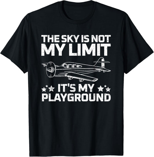 Best Airplane Women Aviation Airplanes Plane Pilot T-Shirt - T-Shirt | Black