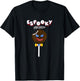 Funny Latino Espooky Season Halloween Candy Payaso Chocolate T-Shirt - T-Shirt | Black