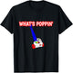 What's Poppin Toy Popper From The 80's T-Shirt - T-Shirt | Black