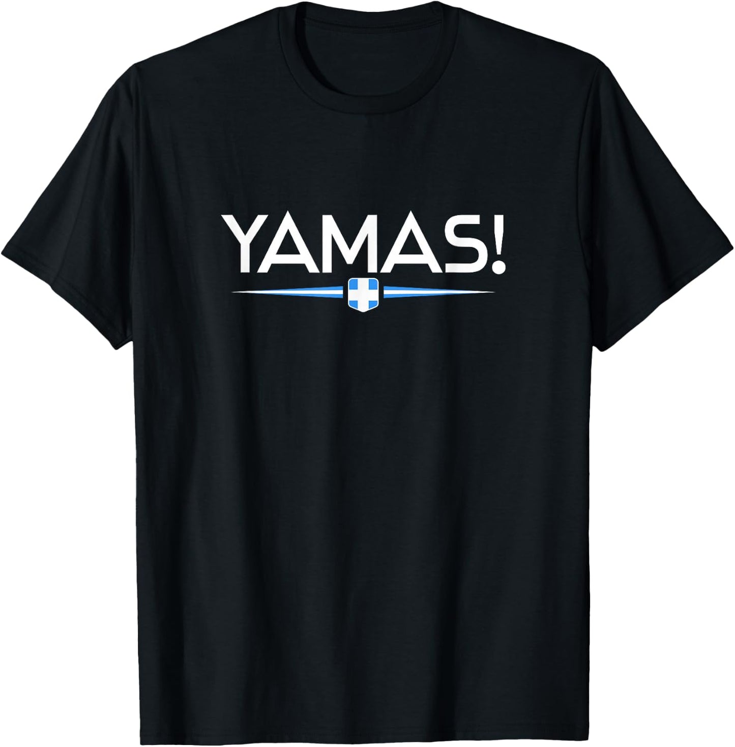 Yamas - Greece T-Shirt - T-Shirt | Black