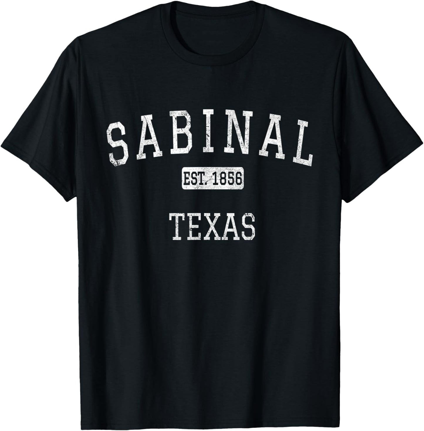 Sabinal Texas TX Vintage T-Shirt - T-Shirt | Black