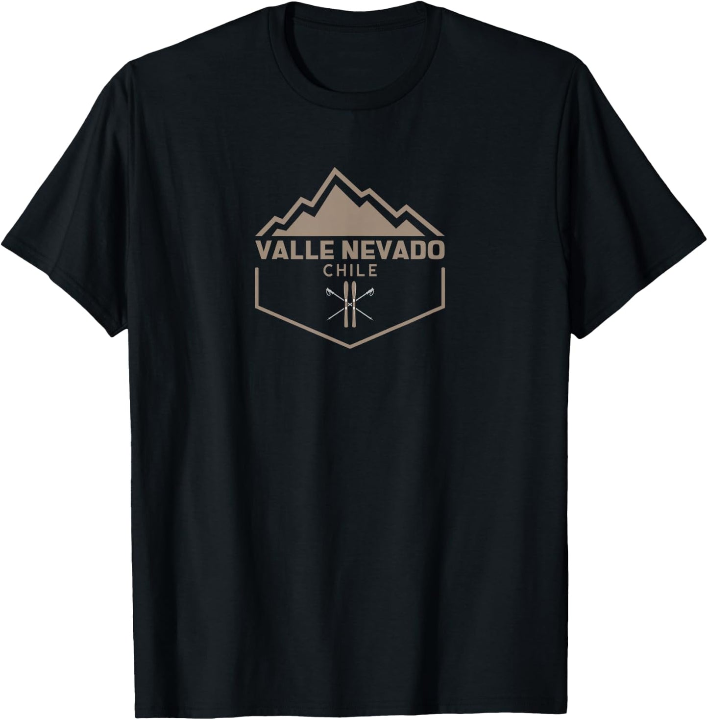 Valle Nevado Chile T-Shirt - T-Shirt | Black