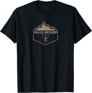 Valle Nevado Chile T-Shirt - T-Shirt | Black