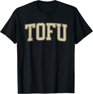Tofu College Vegan T-Shirt - T-Shirt | Black