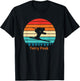 Terry Peak South Dakota Ski Resort Sunset T-Shirt - T-Shirt | Black