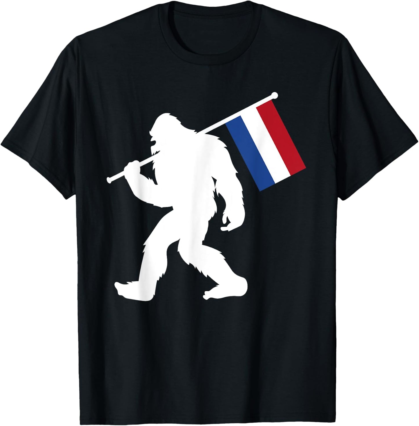 Netherlands Bigfoot T-Shirt - T-Shirt | Black