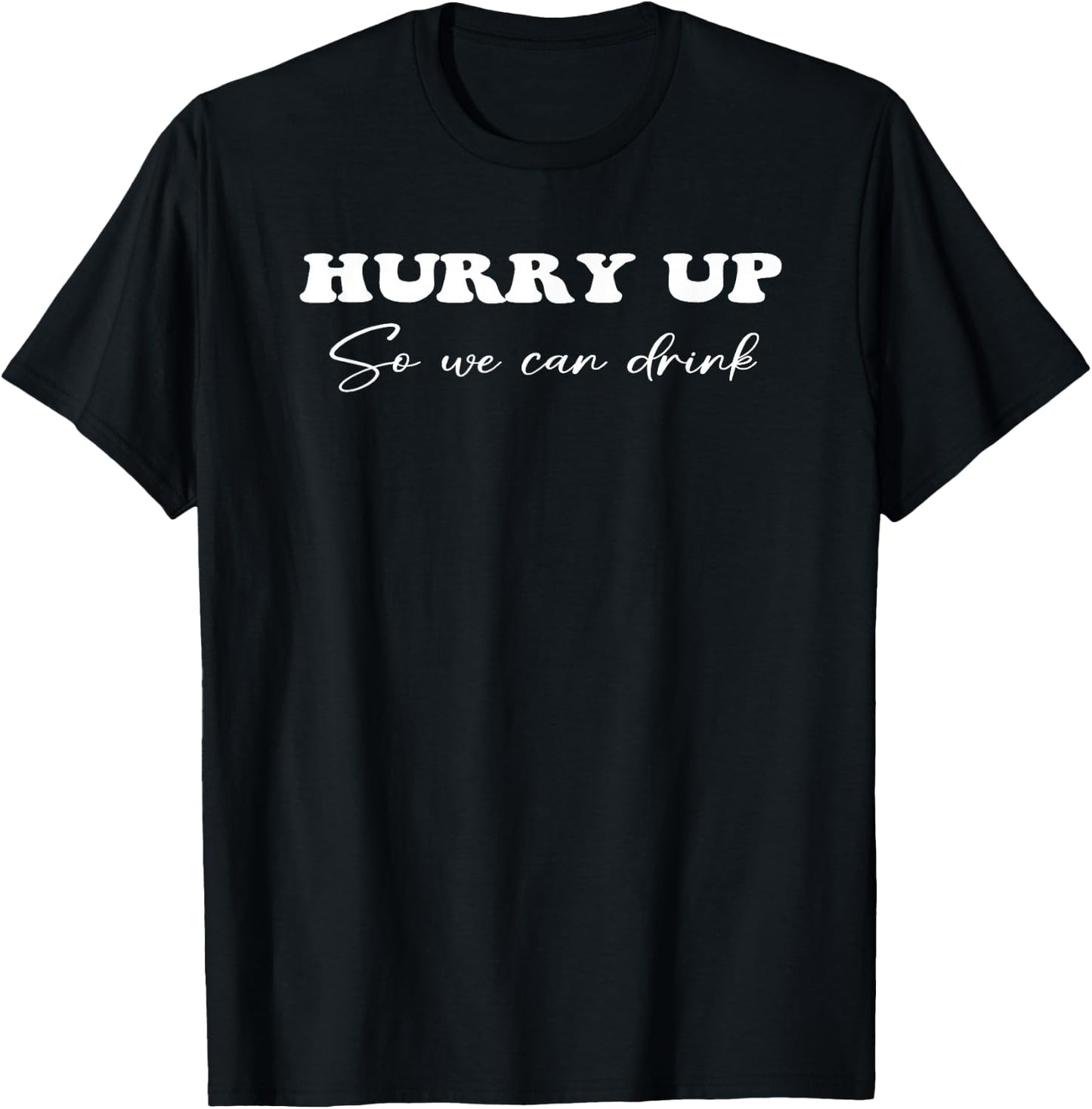 Funny Marathon Running Design Drinking Half Marathon Support T-Shirt - T-Shirt | Black