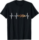 Goliath Grouper Heartbeat For Saltwater Fish Fishing Lovers T-Shirt - T-Shirt | Black