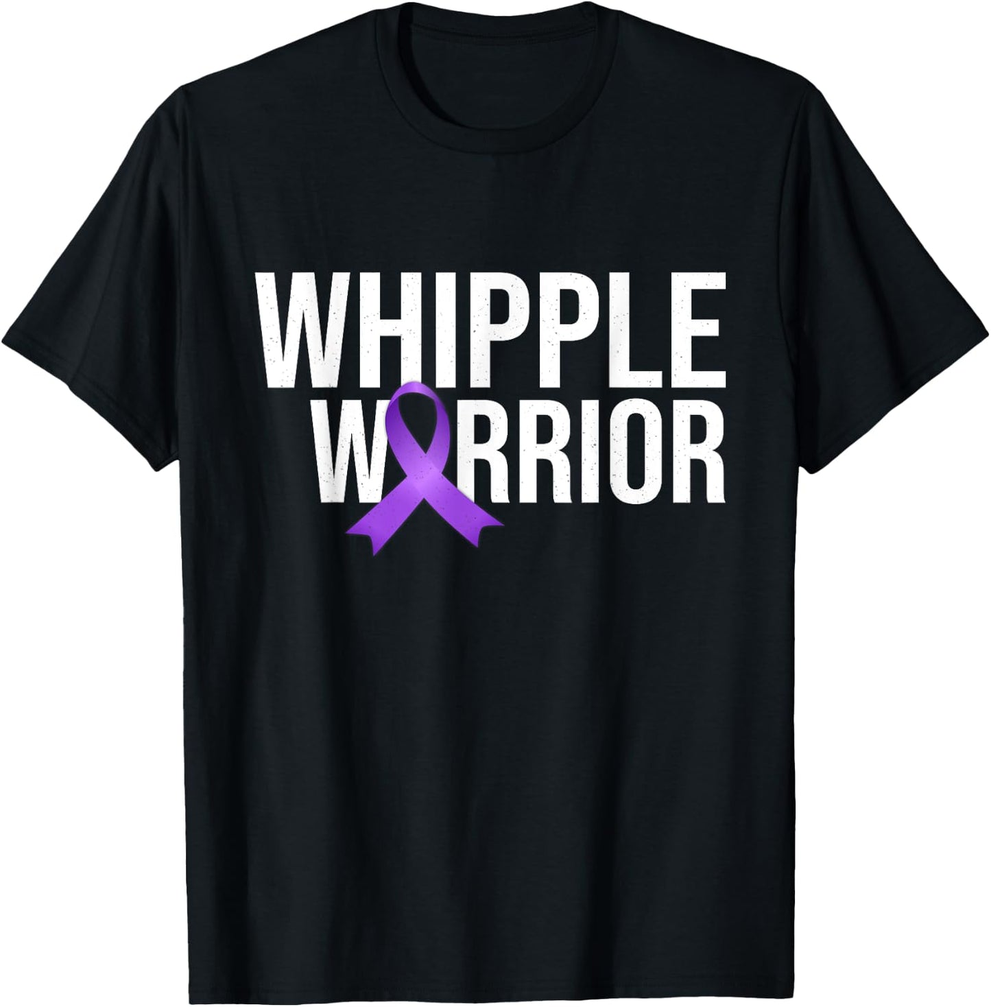 Whipple Warrior Pancreatic Cancer Awareness T-Shirt - T-Shirt | Black