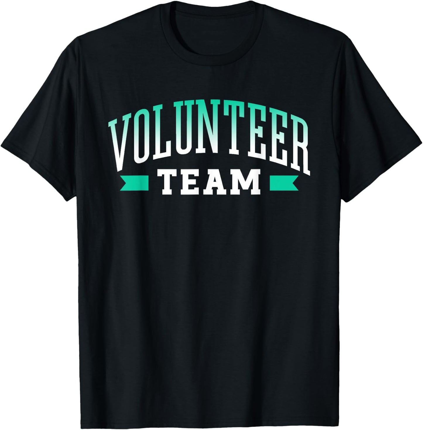 Volunteer Team Unpaid Job Volunteers Volunteering T-Shirt - T-Shirt | Black