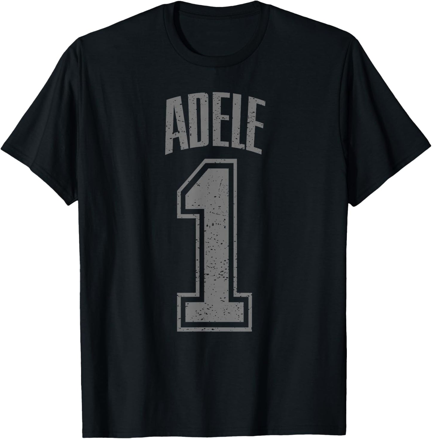 Adele Supporter Number 1 Biggest Fan T-Shirt - T-Shirt | Black