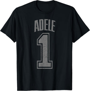 Adele Supporter Number 1 Biggest Fan T-Shirt - T-Shirt | Black