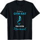 Gym Mermaid T-Shirt - T-Shirt | Black
