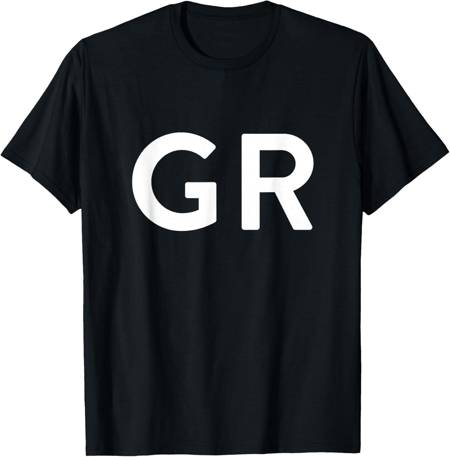 GR - Greece Three Part Combo Design - Greek Flag Part 1 T-Shirt - T-Shirt | Black