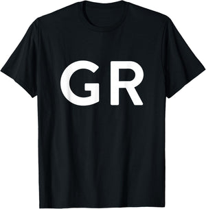 GR - Greece Three Part Combo Design - Greek Flag Part 1 T-Shirt - T-Shirt | Black
