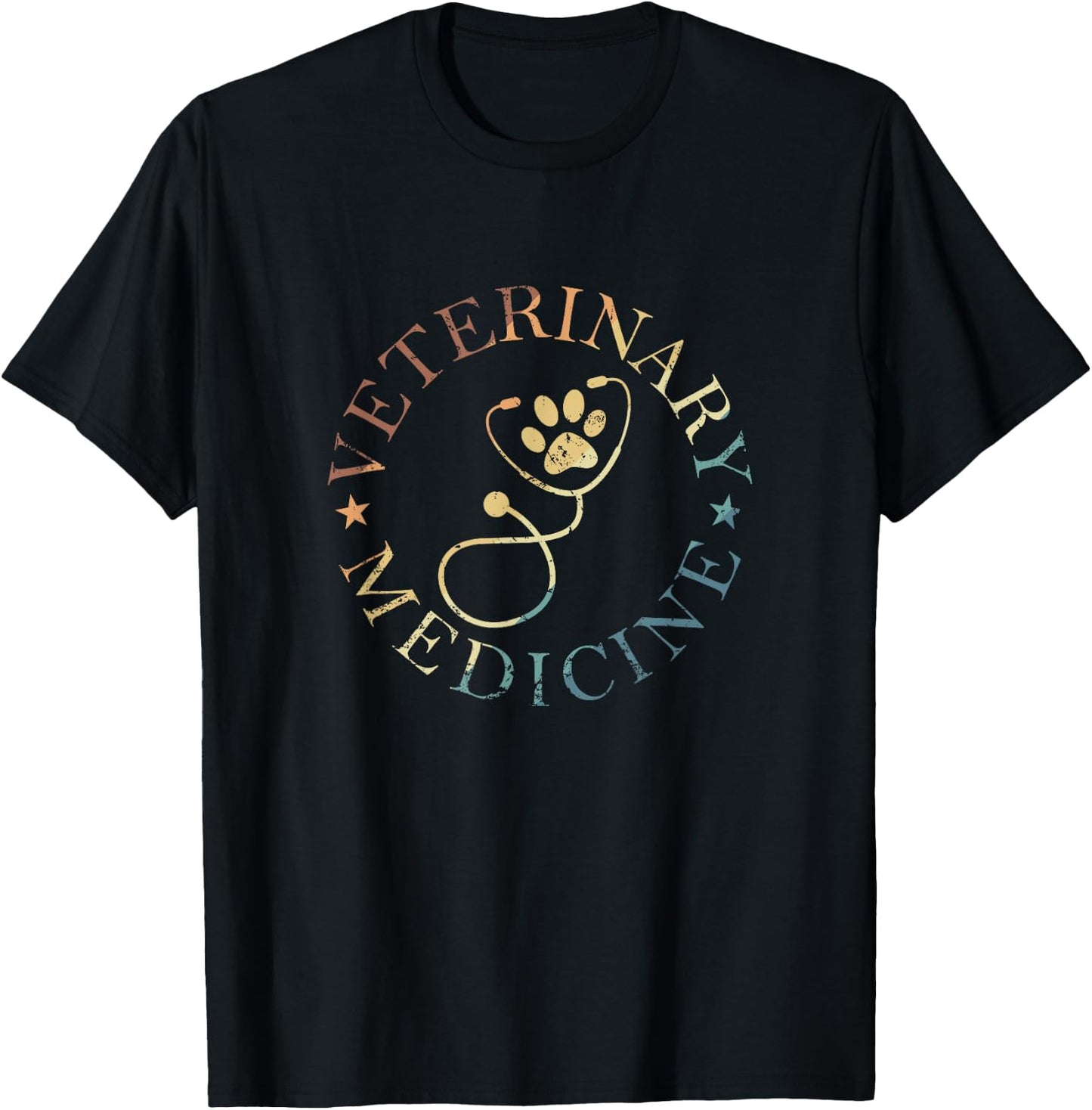 Veterinary Medicine Profession T-Shirt - T-Shirt | Black