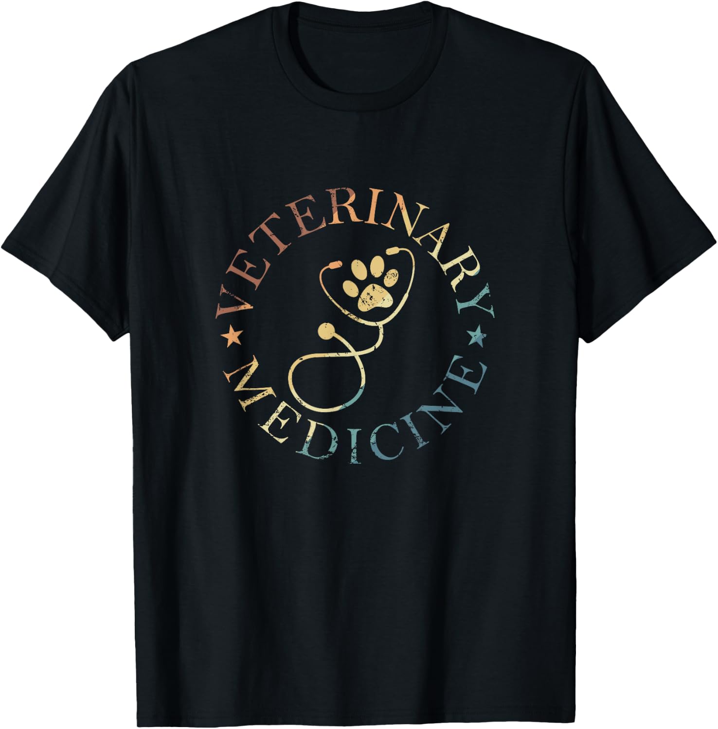 Veterinary Medicine Profession T-Shirt - T-Shirt | Black