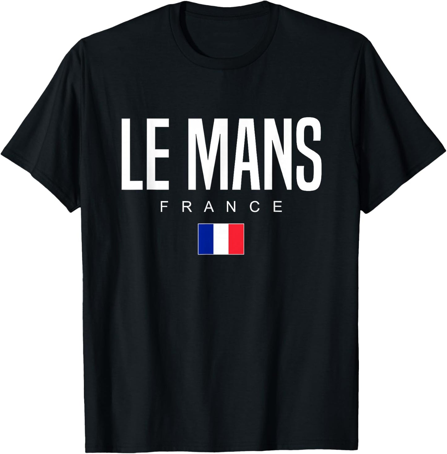 Le Mans France T-Shirt - T-Shirt | Black