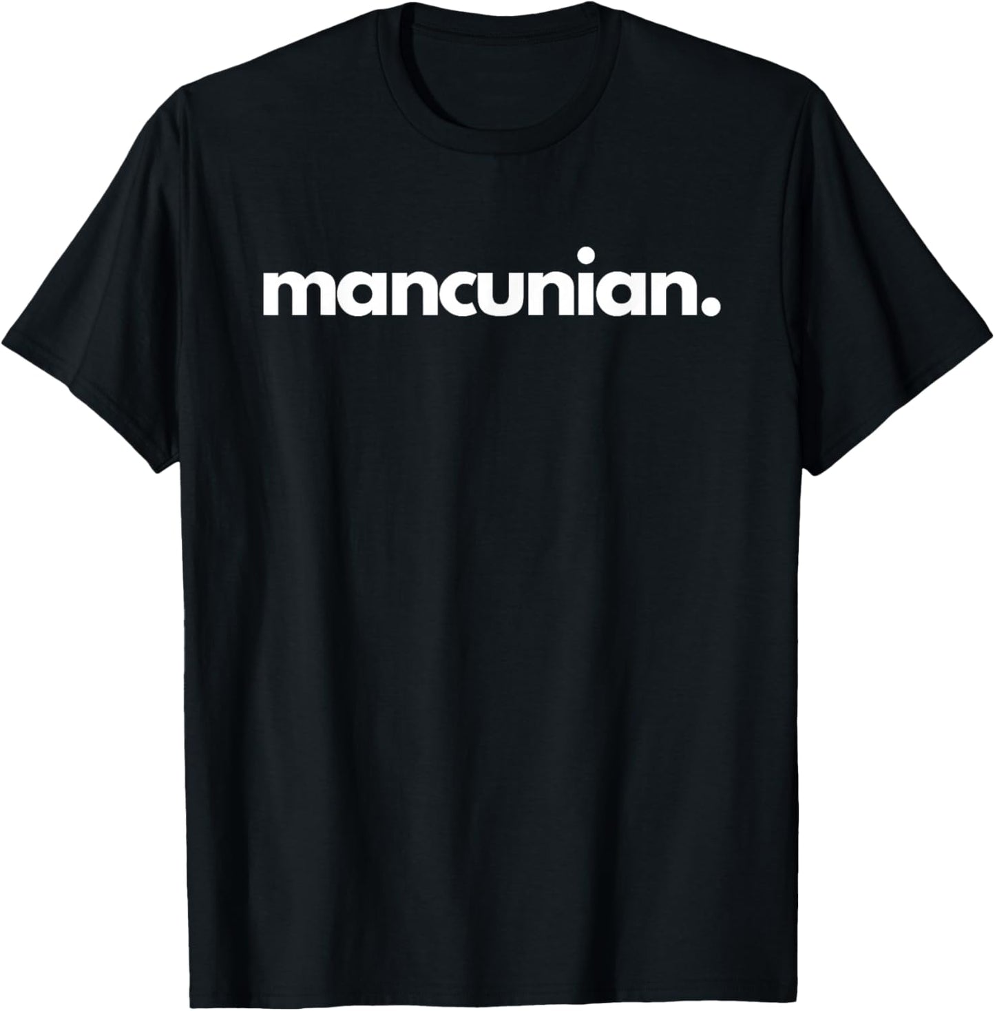 "Mancunian" - City of Manchester T-Shirt - T-Shirt | Black