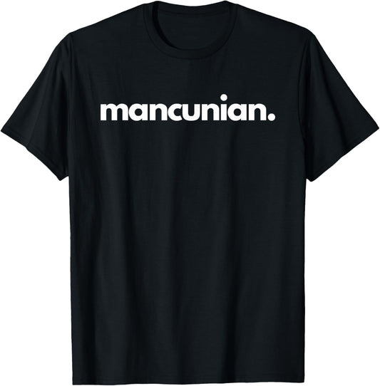 "Mancunian" - City of Manchester T-Shirt - T-Shirt | Black