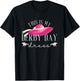 This Is My Derby Day Dress | Horse Races | Horse Riding T-Shirt - T-Shirt | Black