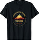 Porcupine Mountains Wilderness State Park Souvenir Apparel T-Shirt - T-Shirt | Black