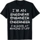Funny Engineer T-Shirt - T-Shirt | Black