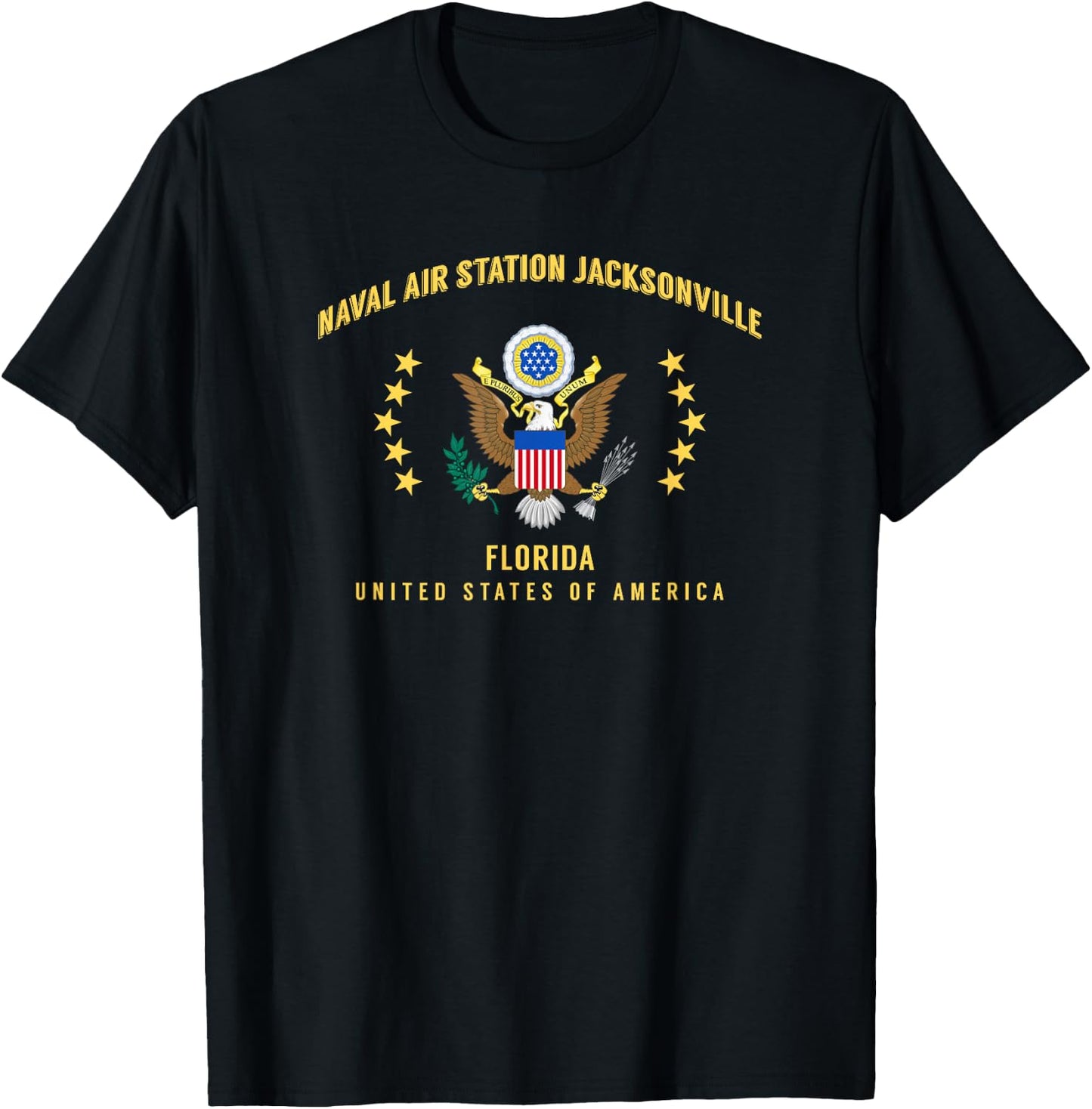 Naval Air Station Jacksonville T-Shirt - T-Shirt | Black