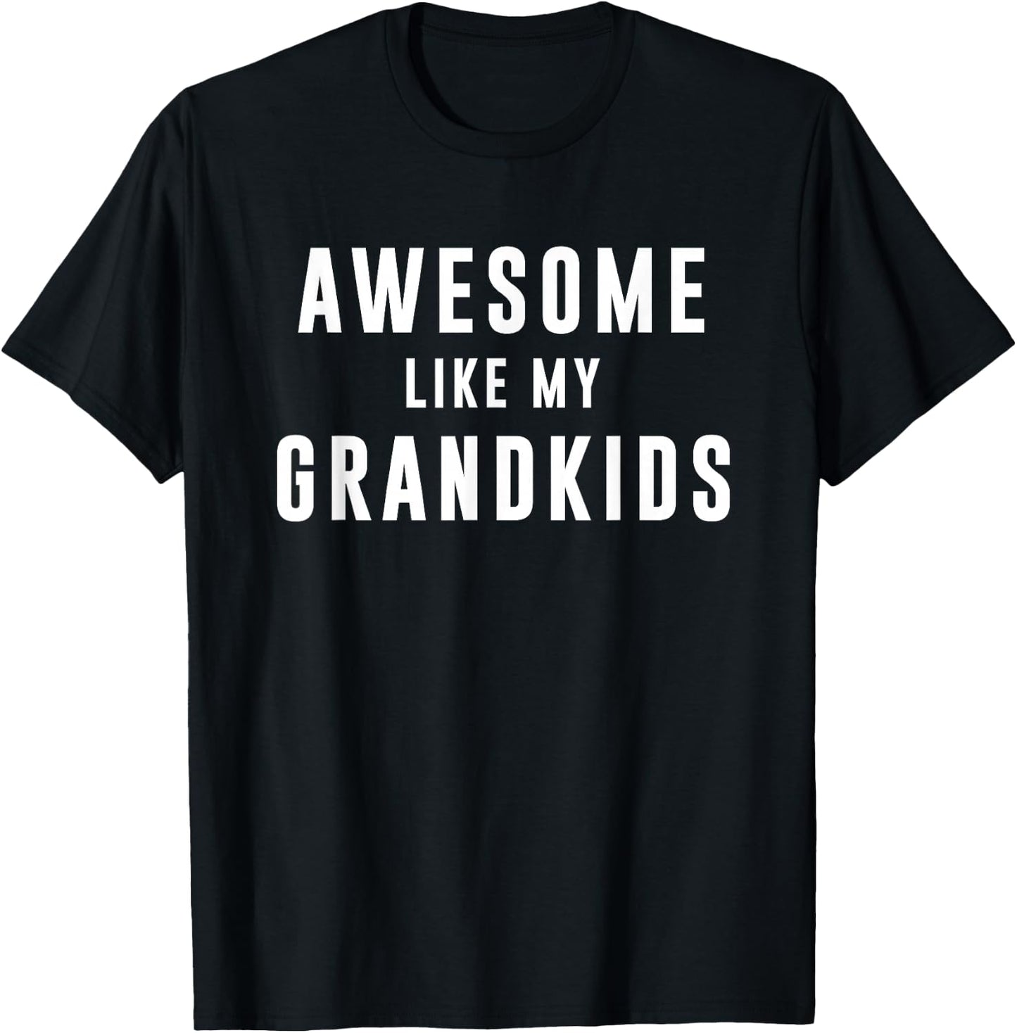 Awesome Like My Grandkids Women T-Shirt - T-Shirt | Black