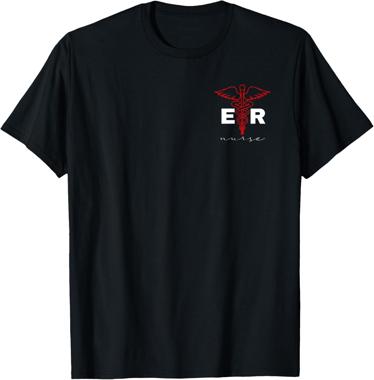 ER Nurse Emergency Department Registered Nurses Week T-Shirt - T-Shirt | Black