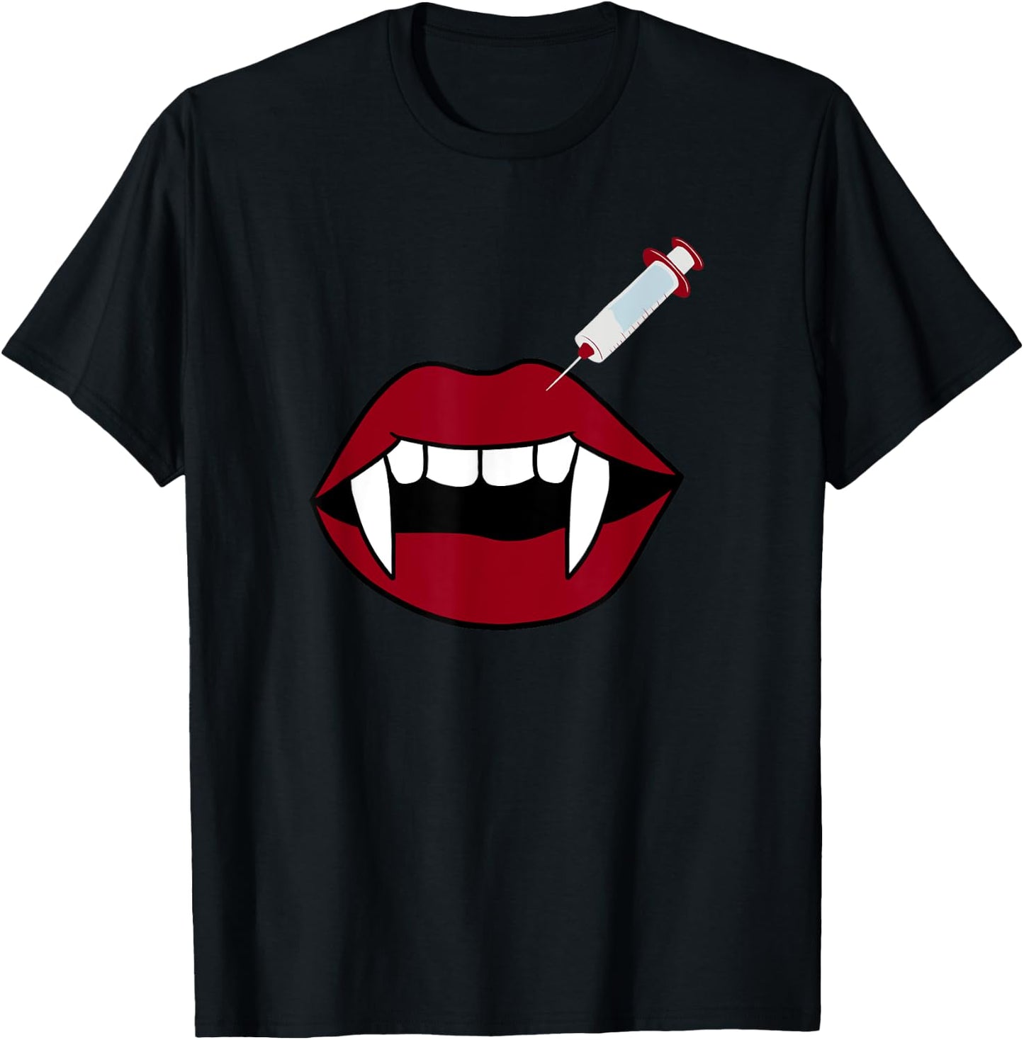 Cute Botox Lip Filler Nurse Injector Esthetician Halloween T-Shirt - T-Shirt | Black