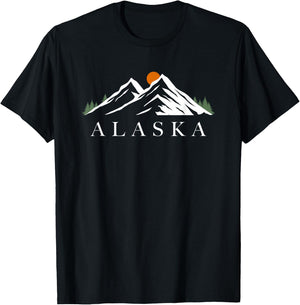 Mountains of Alaska T-Shirt - T-Shirt | Black