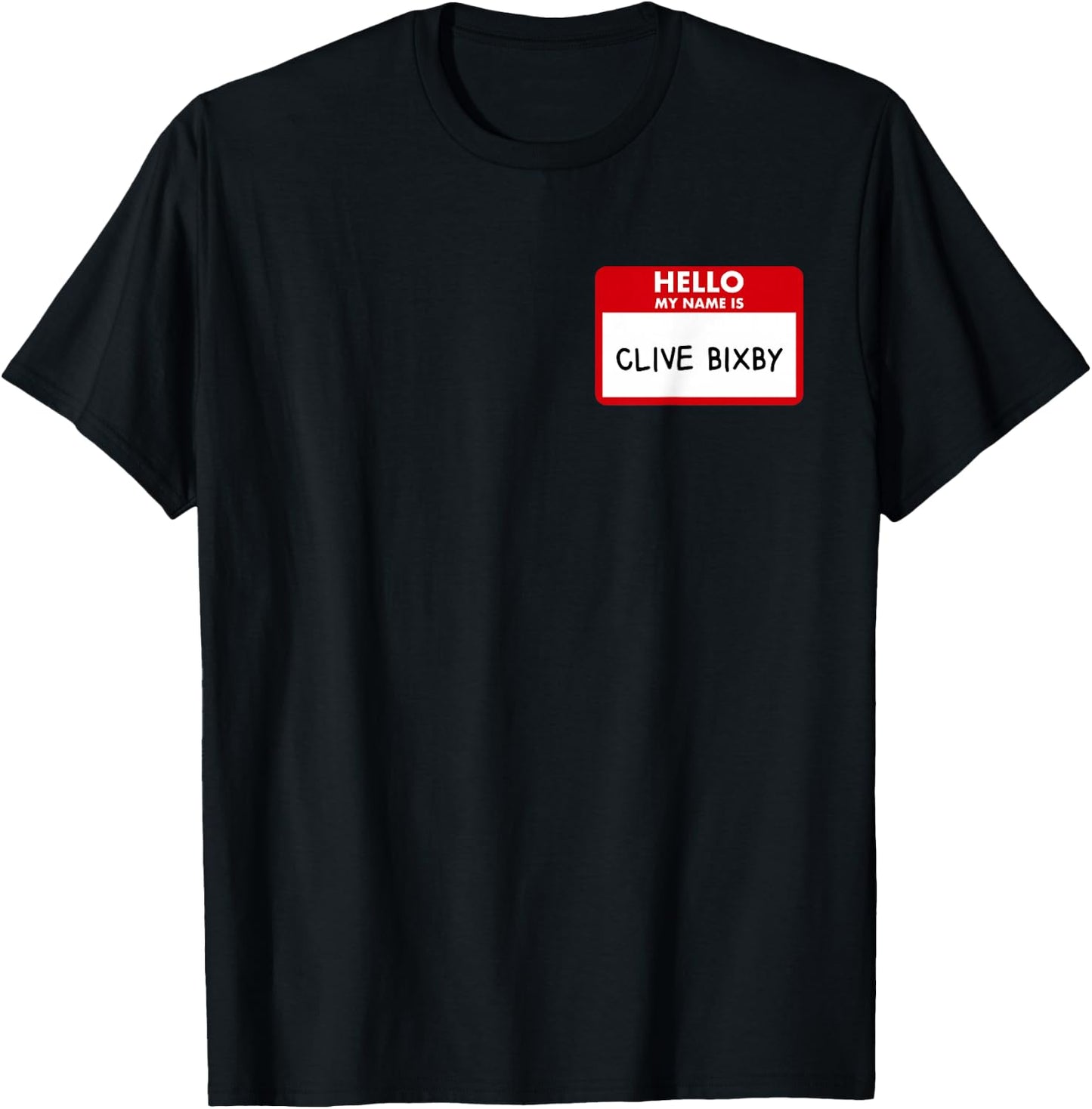 Hello My Name is Clive Bixby Phil T-Shirt - T-Shirt | Black