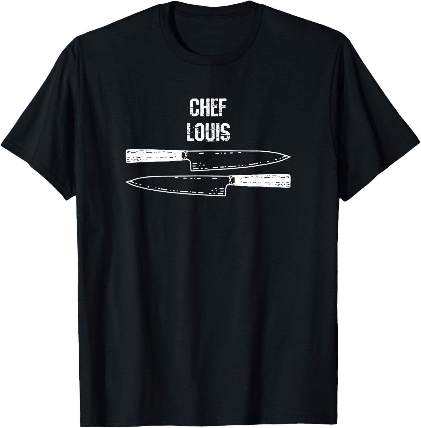 Chef Louis T-Shirt - T-Shirt | Black