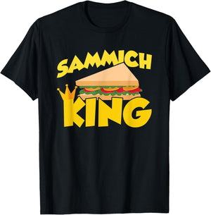 Sammich King T-Shirt - T-Shirt | Black